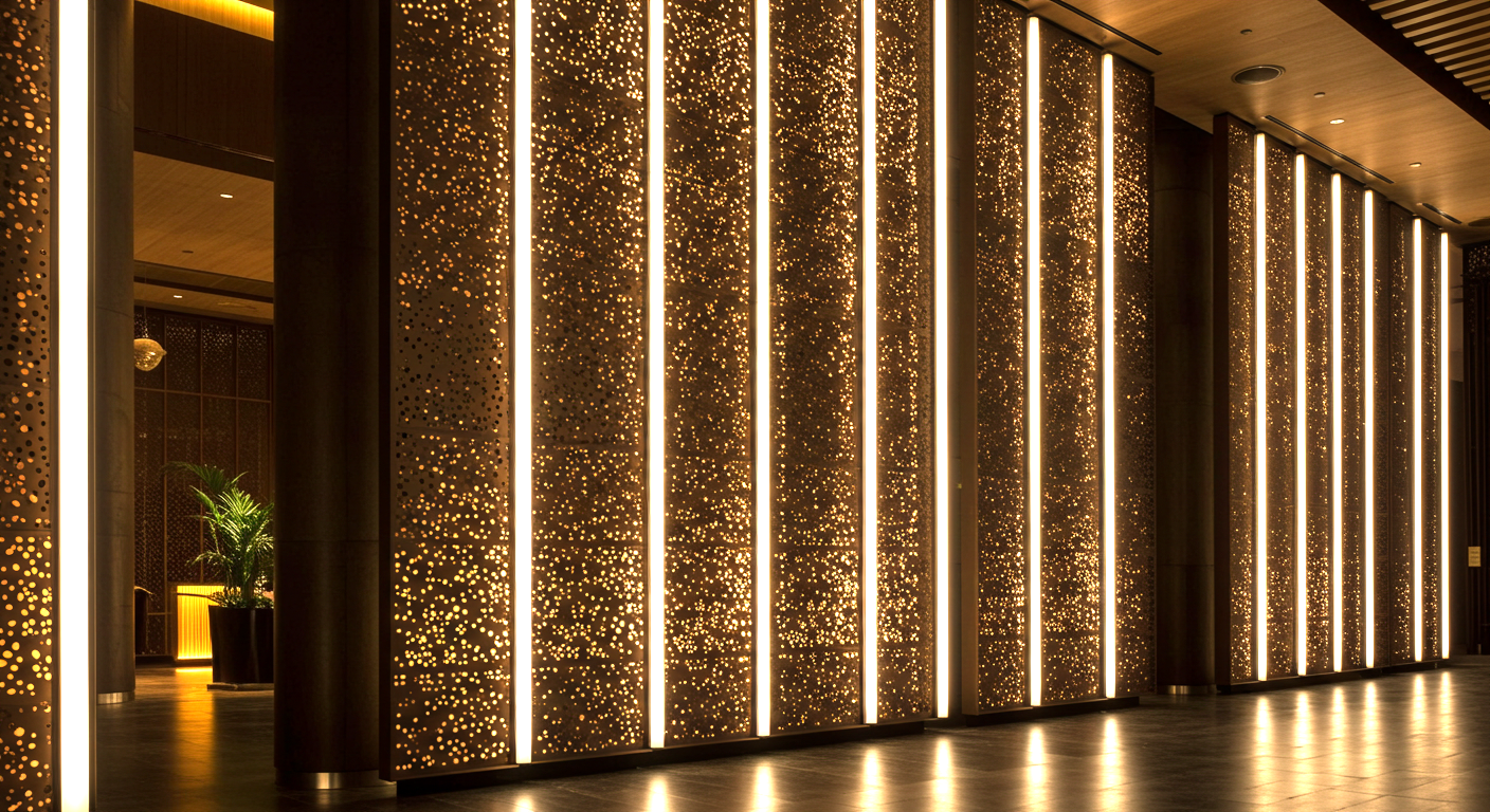92-Perforated Metal Lobby