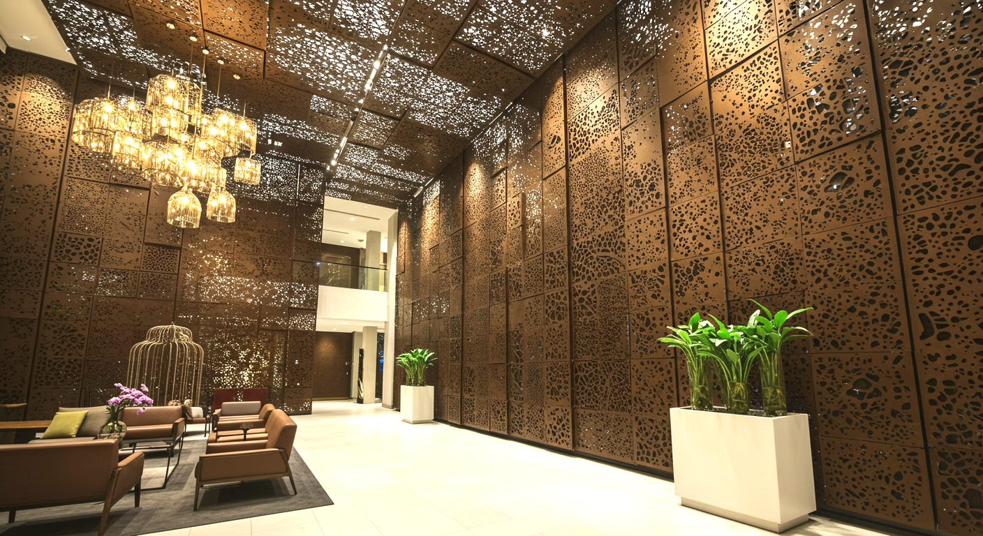 93-Perforated Metal Lobby 2