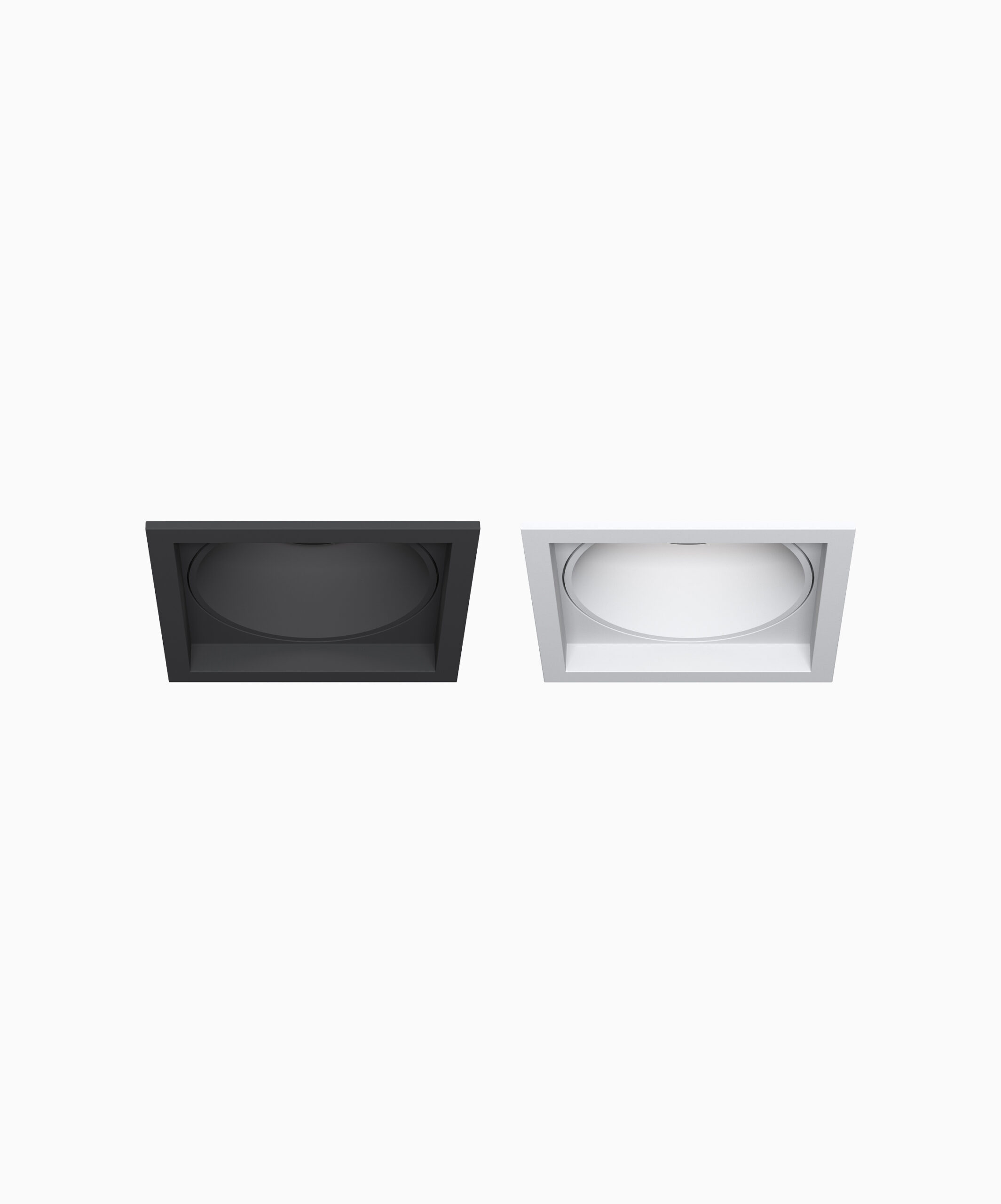 Adjustable Square Trim Black/White