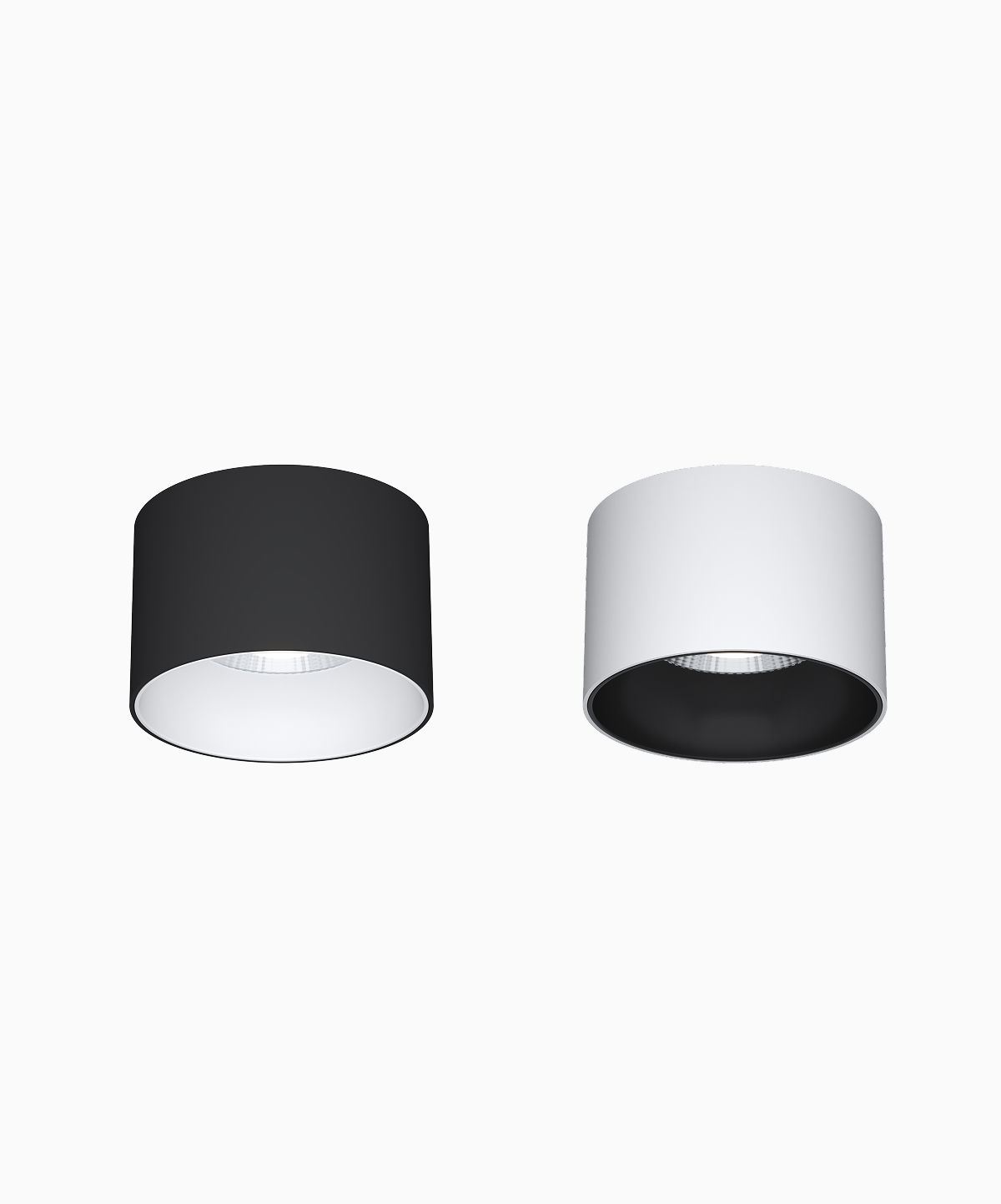Clara 5 Surface White/Black Reflector