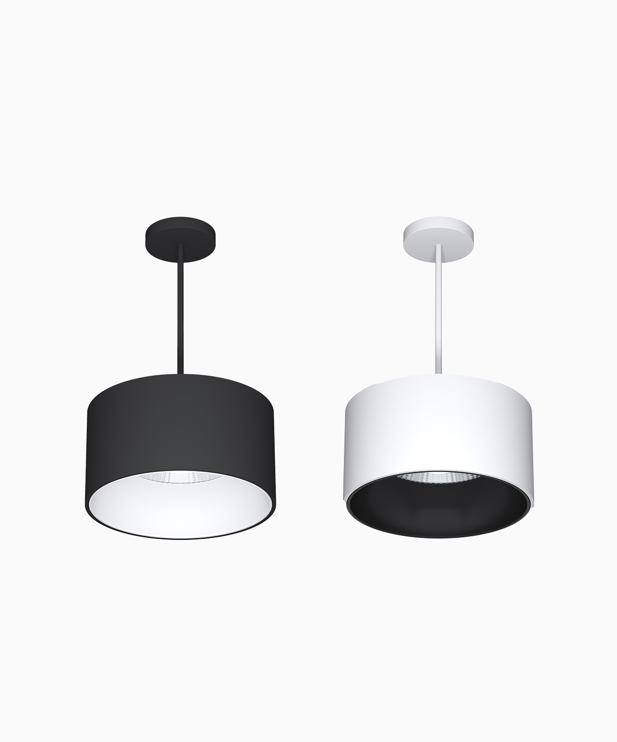Clara 6 Stem White/Black