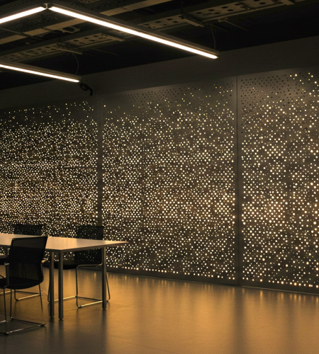 91-Perforated Wall Office 91-Perforated Wall Office