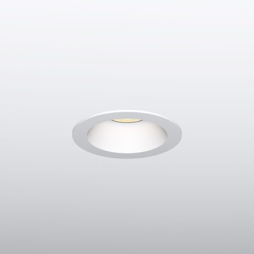 Round Adjustable White Trim Round Adjustable White Trim